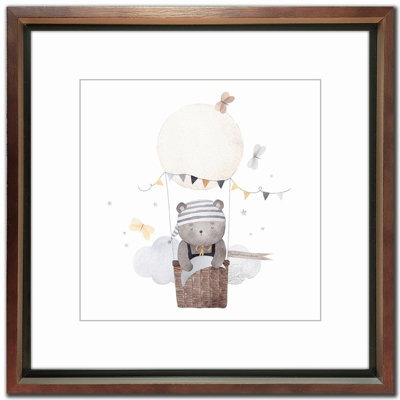 «Hot Air Balloon Bear 2», art mural