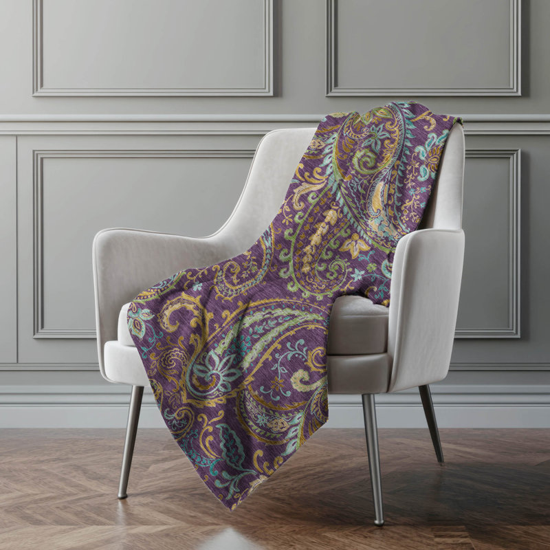 Jeté en sherpa Addison, Mauve
