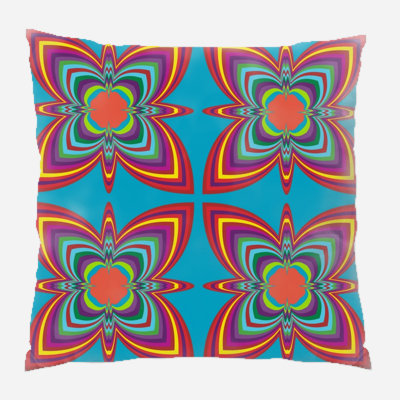 Coussin décoratif géométrique