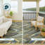 Tapis mid-century moderne lavable à la machine intérieur / extérieur Chantille ACN2475-2123151617-2123151630