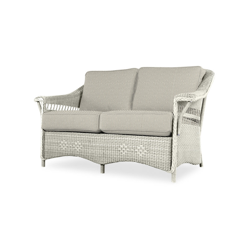 Nantucket Outdoor 2 - Seat Loveseat, Charlotte Sparrow, Linen