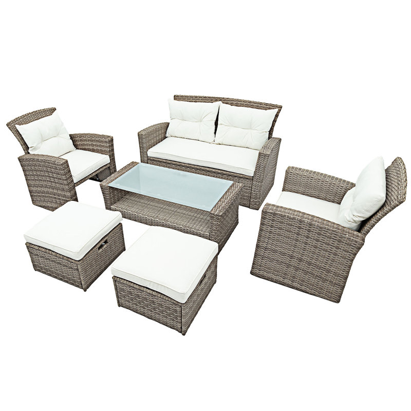 4 Piece Outdoor Conversation Set