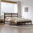 Mayghan  Platform Bed Frame with Wooden Headboard and Footboard-2021272590-2021272588