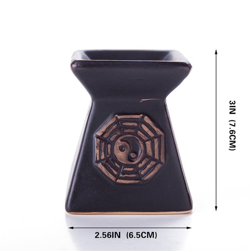 Diffuseur d'huiles essentielles en céramique Milda Feng Shui Zen