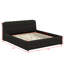 Lit plateforme tapissier Minimalist-2112220609
