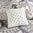Transitional Bedroom With Contrasted Design And Button Closure Full/Queen Printed Solid Color Reverse Charming Accents