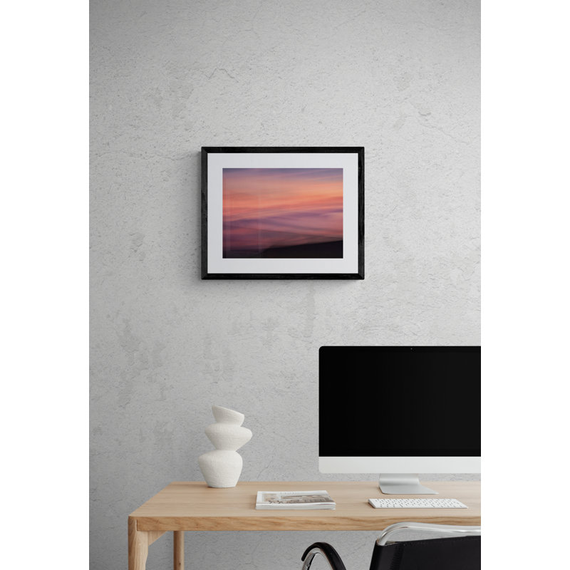 Aerie III Print by Monika Hilleary, Black Framed Paper, 17.2" H x 21.2" W