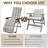 65inx20in Outdoor Lounge Chair Cushion Patio Rocking Sofa Chaise Swing Bench Pad-1477143541