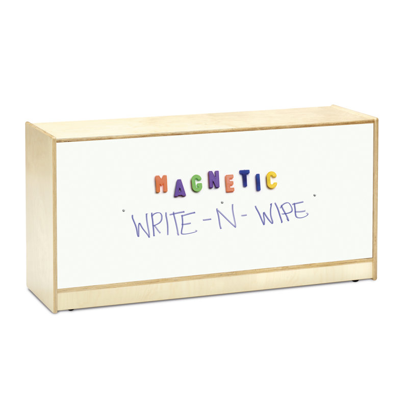 Jonti-Craft® Mobile Single Storage Unit, Magnetic Write-n-Wipe
