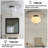 Milk Glass Semi Flush Mount Ceiling Light
