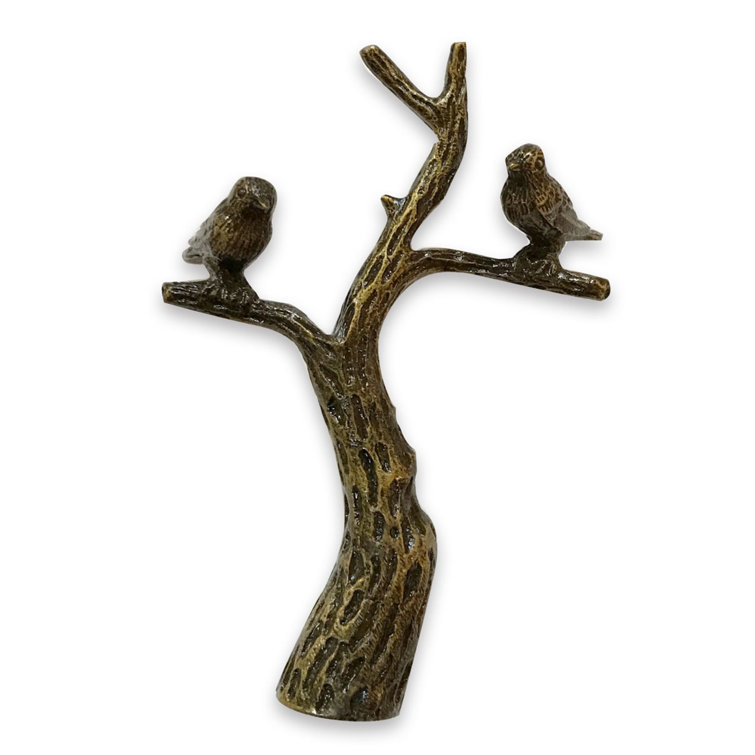 Small Birds in Tree Lamp Finial