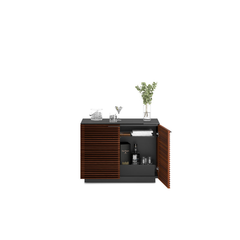 Corridor Accent Cabinet, Chocolate/Stained Walnut
