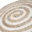 Yolanda - Pouf rond - Naturel