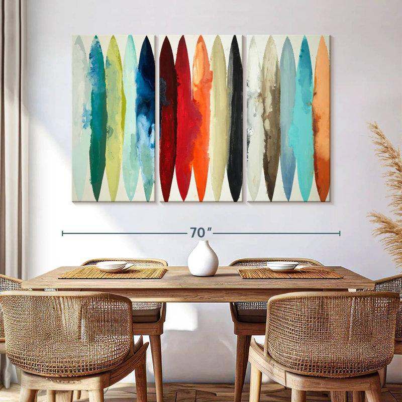 Avery Even Flow I, 42" H x 65" W