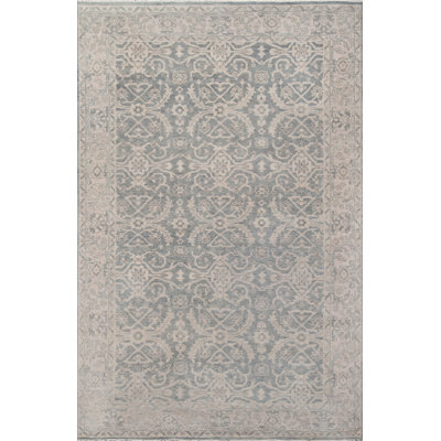 Banaras Wool Oriental Area Rug