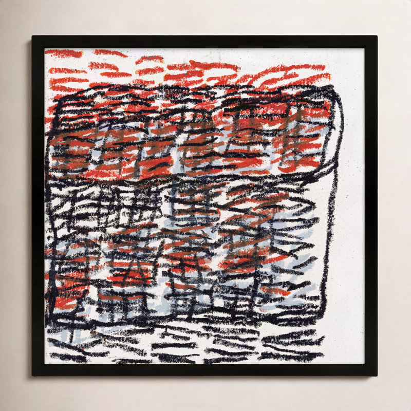 Favorite Season Print by Stephanie Dennis, Black, 16" H x 16" W  x 1.25" D