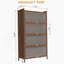 Armoire en métal avec 4 portes rabattables pour la chambre à coucher, le bureau, le salon, le couloir et le vestibule