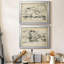 Mountain Sketch I - 2 Piece Single Picture Frame Print Set-1042926365-1042926360