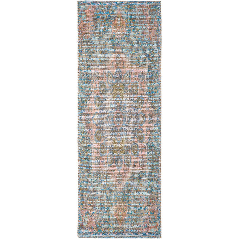 Markdavid Cotton Ikat Indoor Rug, Runner 2'2" x 6'1"