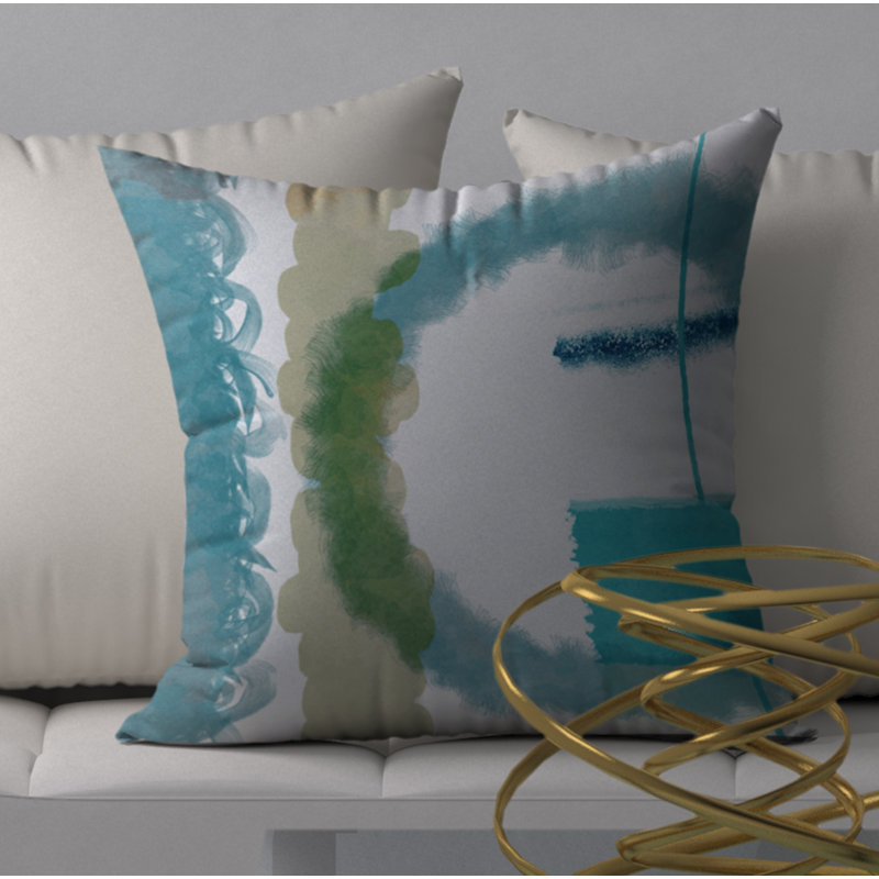  Housse de coussin carré et insert, H 20 po x l 20 po