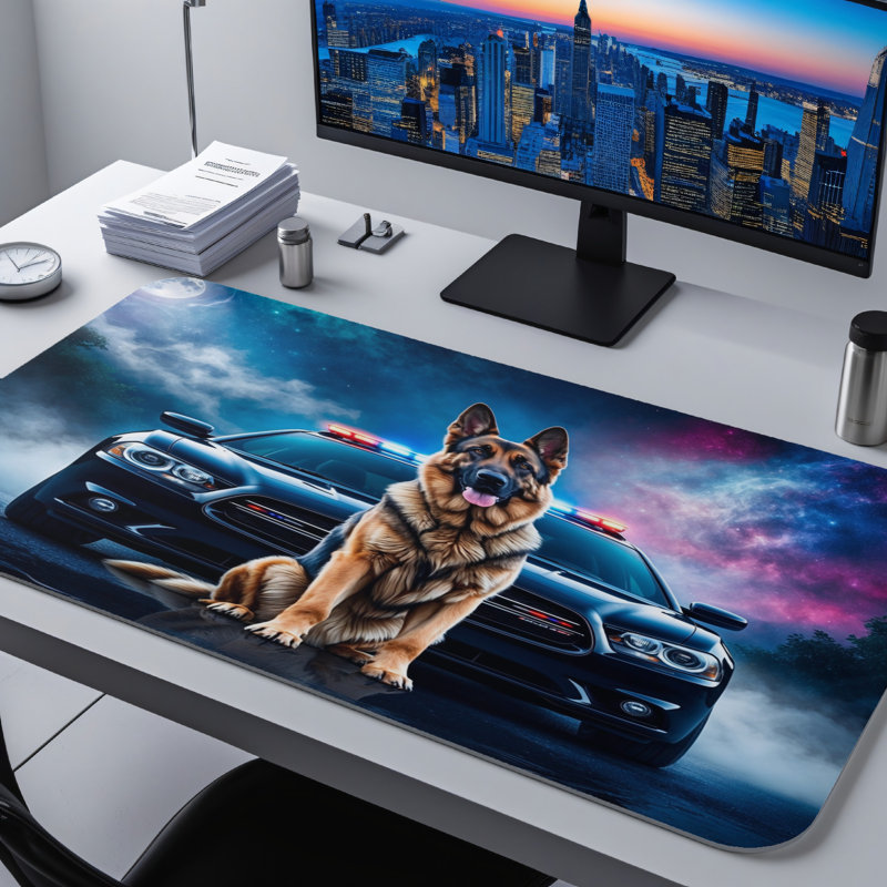 Polyester Desk Pad, 23.6x13.8