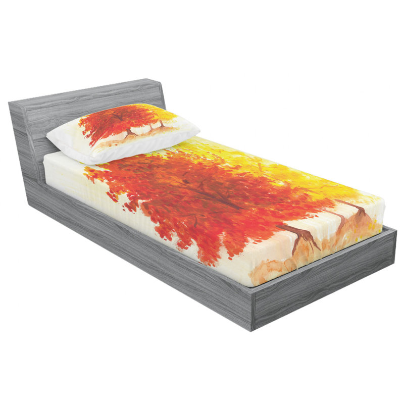 Microfiber Sheet Set, Twin XL Sheet Set with Fitted Sheet