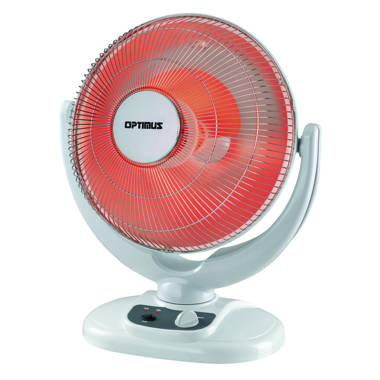 Optimus Portable 1,200 Watt Electric Radiant Compact Heater with Oscillation  u0026 Reviews - Wayfair Canada