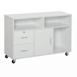 Krok 13.75'' Wide 2 - Drawer Storage Cabinet