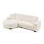 Canapé-lit modulaire rembourré Corduroy-116370693