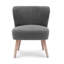 Fauteuil de chambre avec repose-pieds Breann-379906001