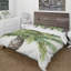 Ensemble de housse de couette en mélange de verts botanique i palms v-38758432