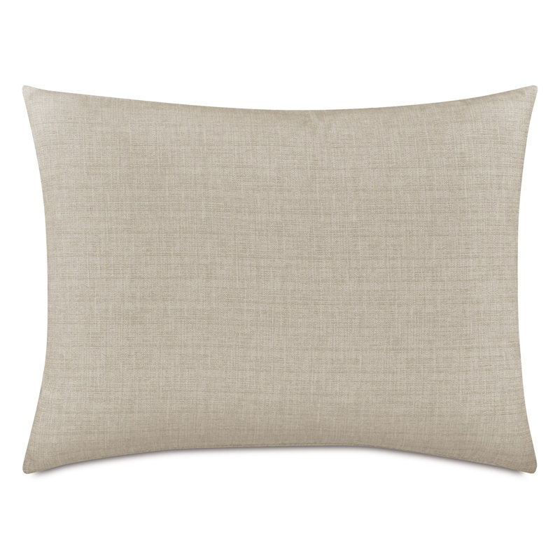 Daleyza Striped Linen Pillow Sham, 20" H x 27" W