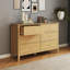 Rover 3 + 3 Chest of Drawers, Wide, Oak-Effect Finish, Metal Runners