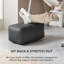Repose-pieds Adelene Jae Florence - 20 x 12 x 10-809352466-813133431