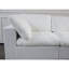 Canapé modulaire surdimensionné surdimensionné à 3 places - Duvet rembourré de coussins en plumes, fermeture à glissière pour un nettoyage facile, confortable et élégant