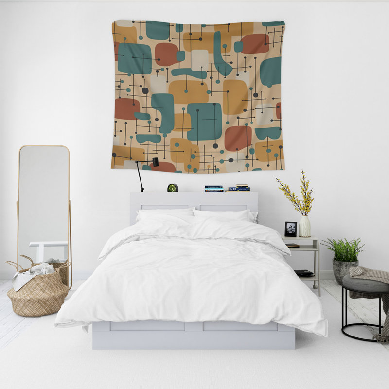 Tapisserie murale, H 80 po x l 68 po x P 0,8 po