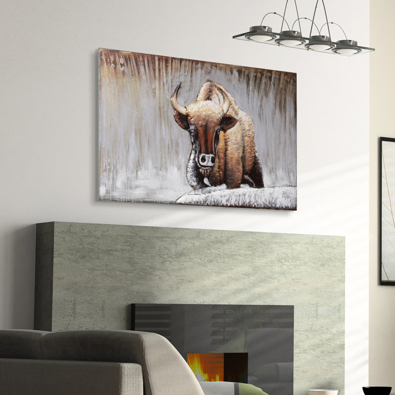 Handmade Rustic Landscape & Nature Wall Decor on Metal