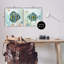 «Aquatic Striped Fish», ensemble de 2 reproductions d'art sur toile par Carol Robinson-1902434075