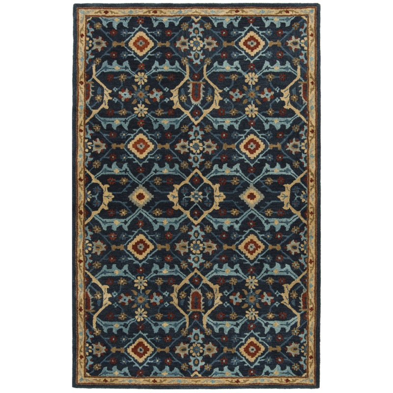 Wahcheechee Hand Tufted Wool Oriental Rug, Rectangle 3' x 5'