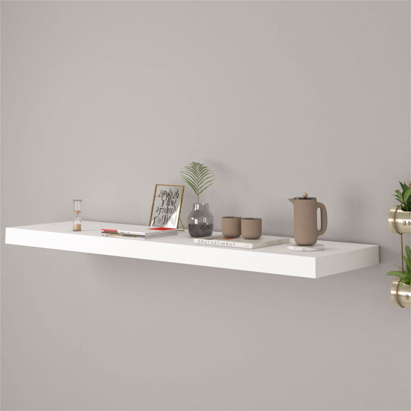Lajeanna Floating Shelf, 3.8 cm H x 90 cm W x 23.5 cm D