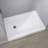 48" X 32" Single Threshold Alcove Shower Pan Base With Left Drain In High Gloss White