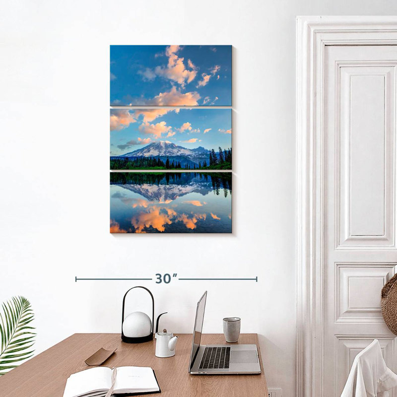 Alvord Mt. Rainier Afternoon, 32" H x 20" W