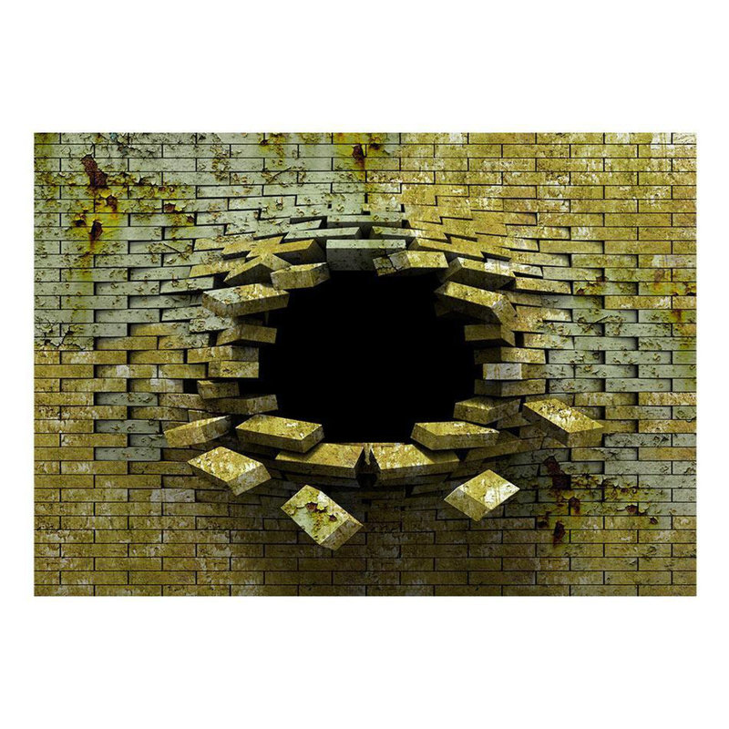 Murale d'entrée Brittnea Bricks, L 110 po x l 154 po