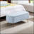 Storage Ottoman Bench for End of Bed, Entryway Bench Upholstered Padded-424995205