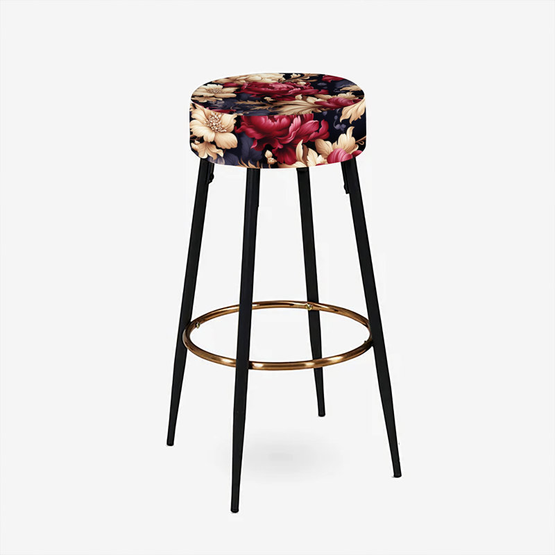 Ensemble de 2 tabourets de bar Regency