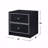 2 Storage Drawers Nightstand And Silver