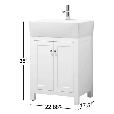 Ensemble de meuble-lavabo simple 23 po Faryn