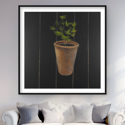 Plante de persil - impression matte encadrée Hygge pour la décoration intérieure