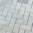 0.94" x 1.96" Marble Mosaic Wall Tile