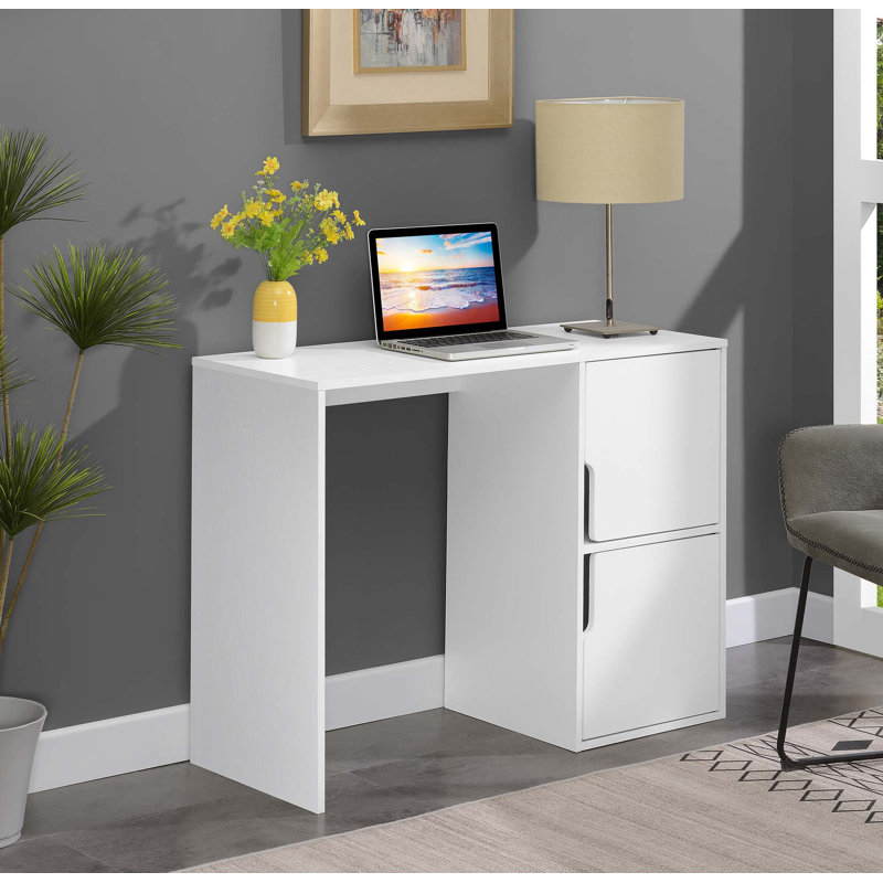 Bureau d'ordinateur Arballo, Blanc